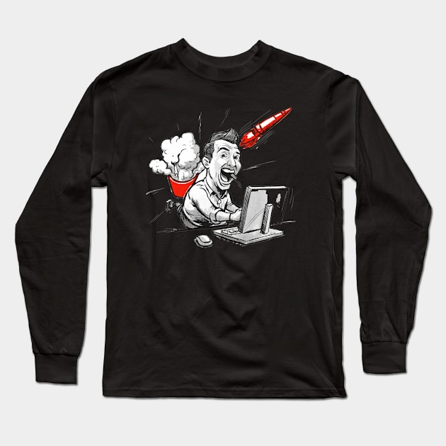 IT warrior Long Sleeve T-Shirt by Christopher store